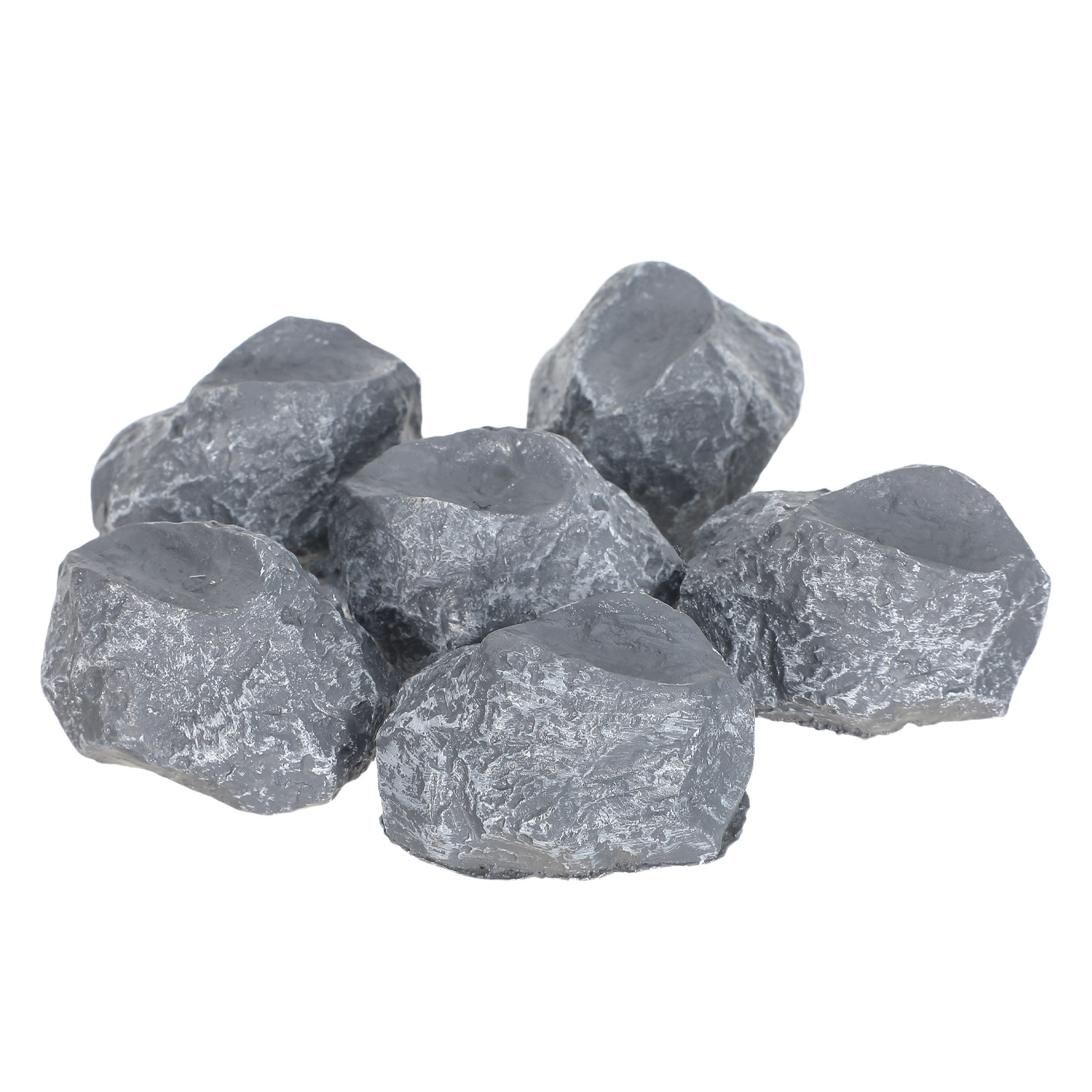 Planted Aquarium With Rocks - 6Pcs Faux Rocks for Landscaping moss