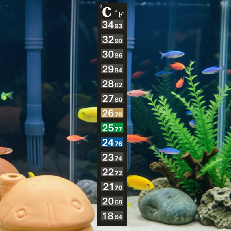 Planted Aquarium Temperature - 1/5 PCS High-Precision Thermometer for Aquarium