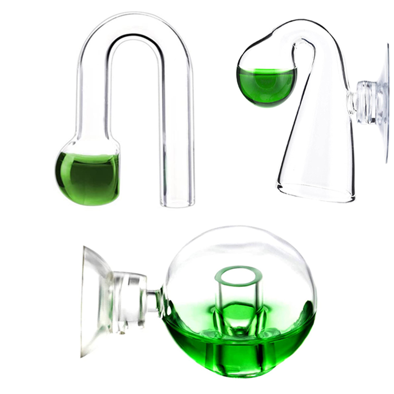 Aquarium Plant Nursery - Diffuse Glass CO2 Drop Checker Aquarium
