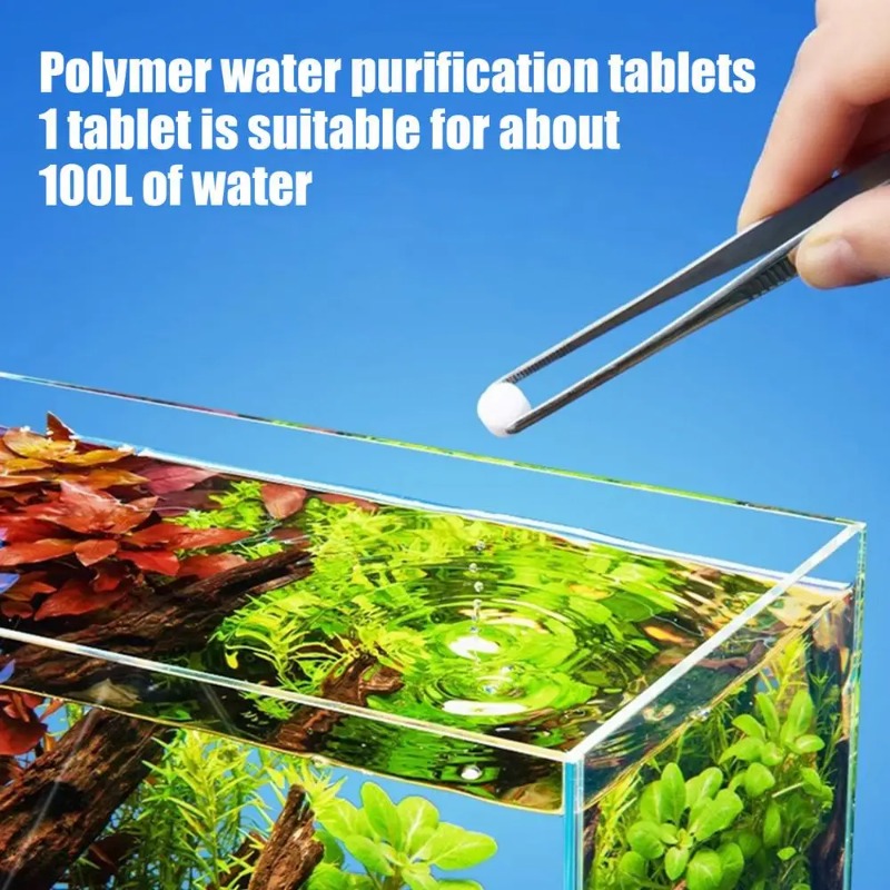 Aquatic Water Purification Tab - Planted Aquarium Algae Remover recension och pris