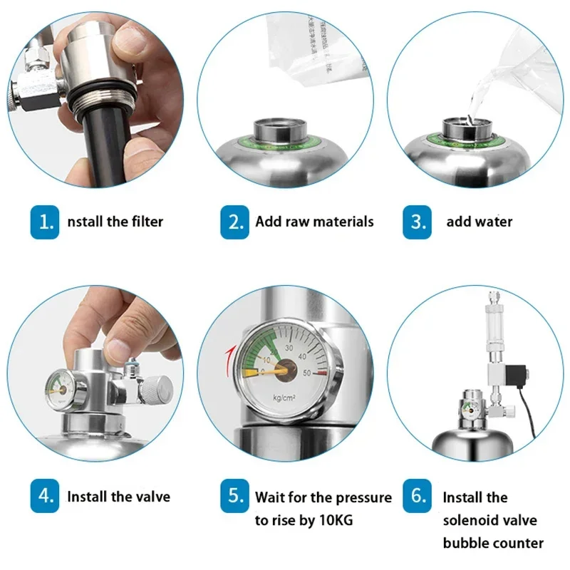 Aquarium CO2 Generator system  - Aquarium Plant No Co2 recension och pris