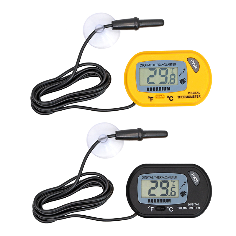 Fish Tank Thermometer LCD Digi - Planted Aquarium Temperature recension och pris