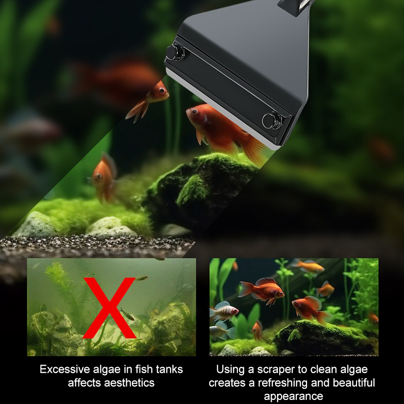 Aquarium Algae Remover Aluminu - Planted Aquarium Algae Remover recension och pris