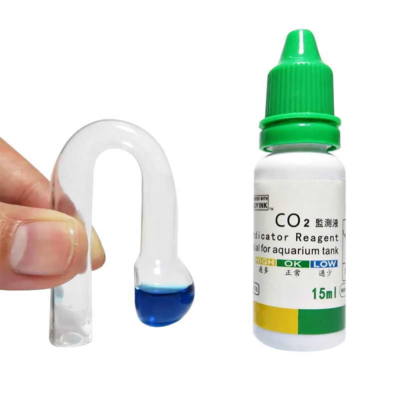 Aquarium CO2 Indicator DIY Fis - Aquarium Plant No Co2 recension och pris