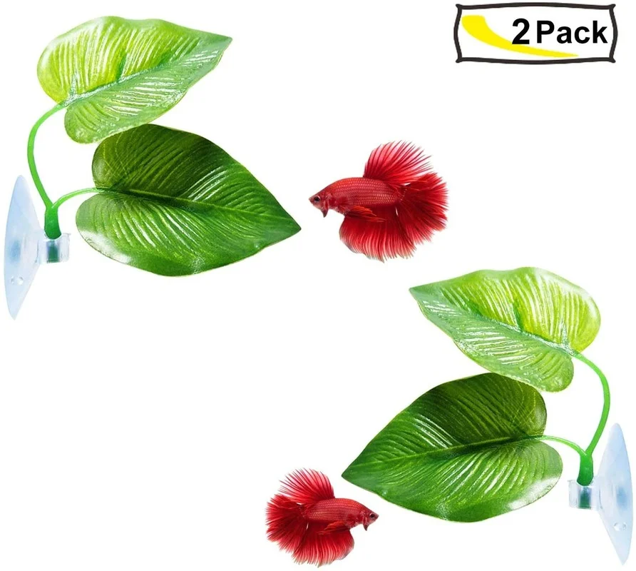 Betta Fish Leaf Hammock Simula - Planted Aquarium For Betta recension och pris