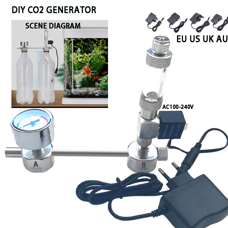 Aquarium DIY CO2 Generator Sys - Aquarium Plant No Co2 recension och pris