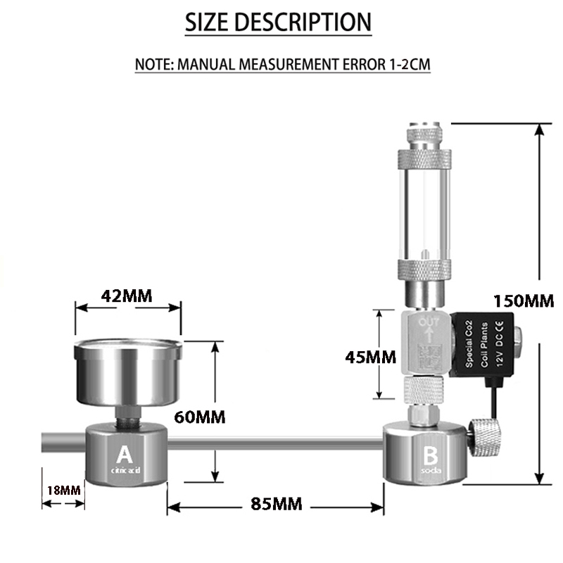 Aquarium DIY CO2 Generator Sys - Aquarium Plant No Co2 recension och pris