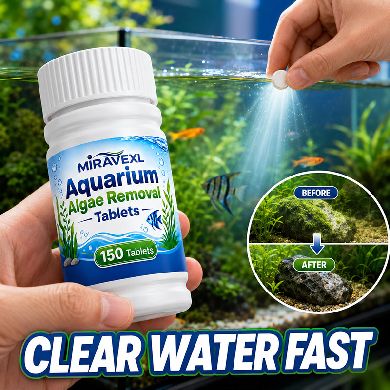 MIRAVEXL 150 Aquarium Algae Re - Aquarium Plant Nursery recension och pris
