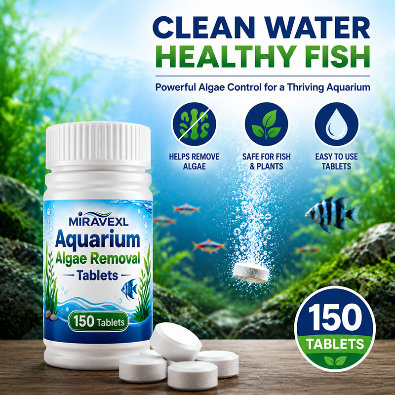 MIRAVEXL 150 Aquarium Algae Re - Aquarium Plant Nursery recension och pris