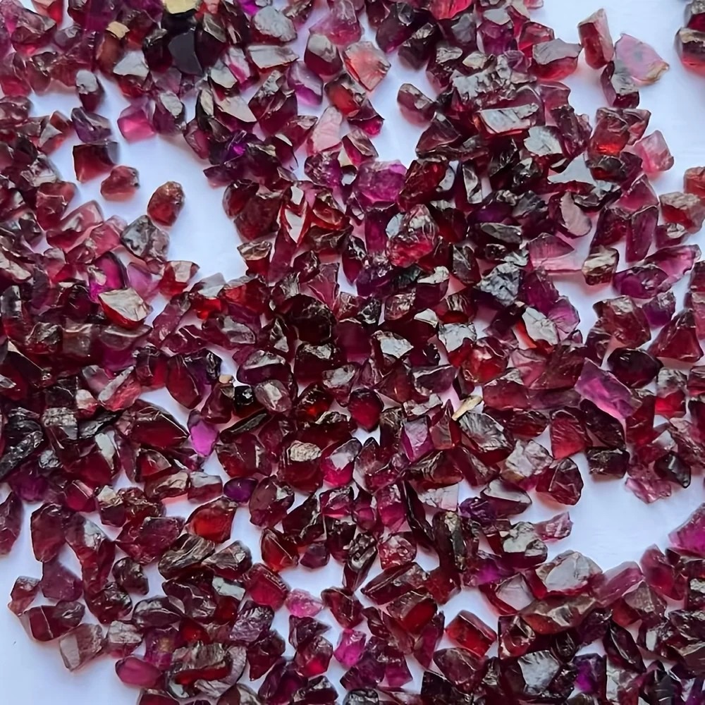 Natural Raw Garnet Gemstone Ch - Planted Aquarium With Rocks recension och pris