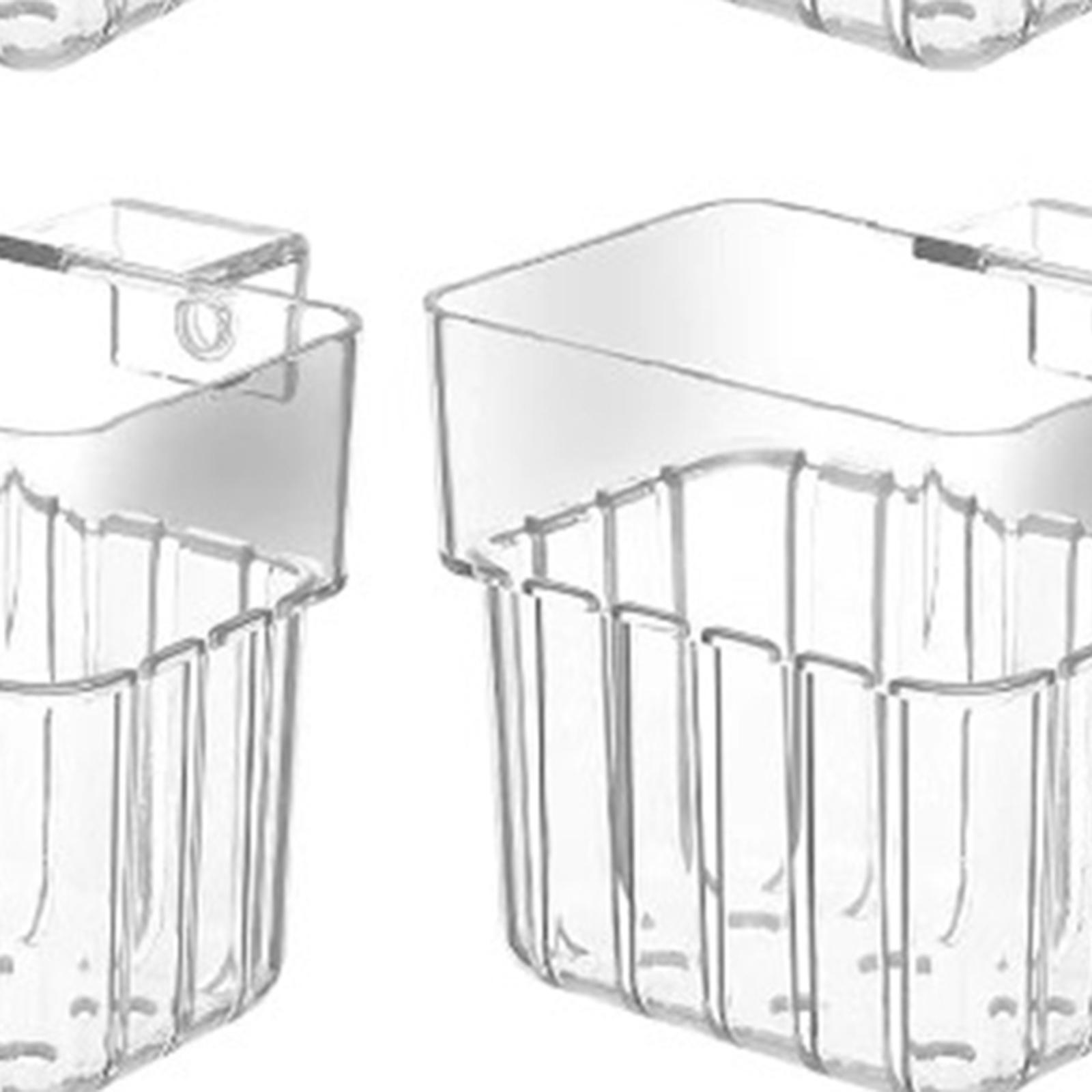Aquatic Plant Pot Clear Plasti - Aquarium Planted Setup recension och pris