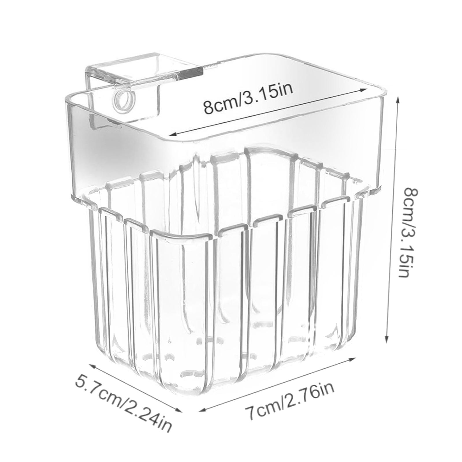 Aquatic Plant Pot Clear Plasti - Aquarium Planted Setup recension och pris
