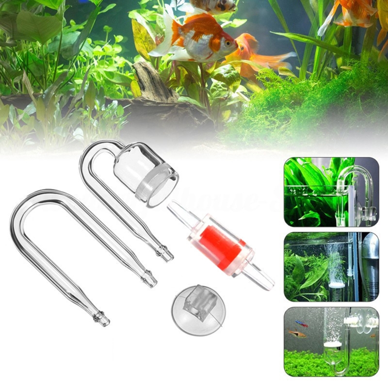 4pcs Set DIY CO2 Diffuser For  - Aquarium Plant No Co2 recension och pris
