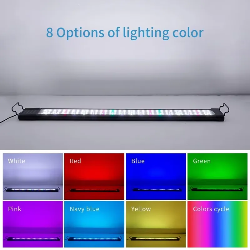 48W IP68 LED Aquarium Light fo - Planted Aquarium Hours recension och pris